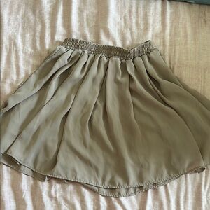 Elegant Tan Skirt